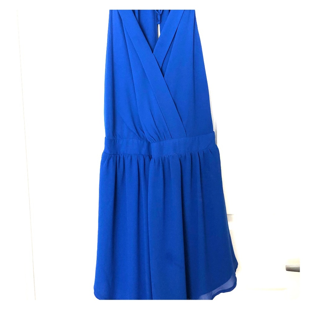 Blue dress perfect for weddings